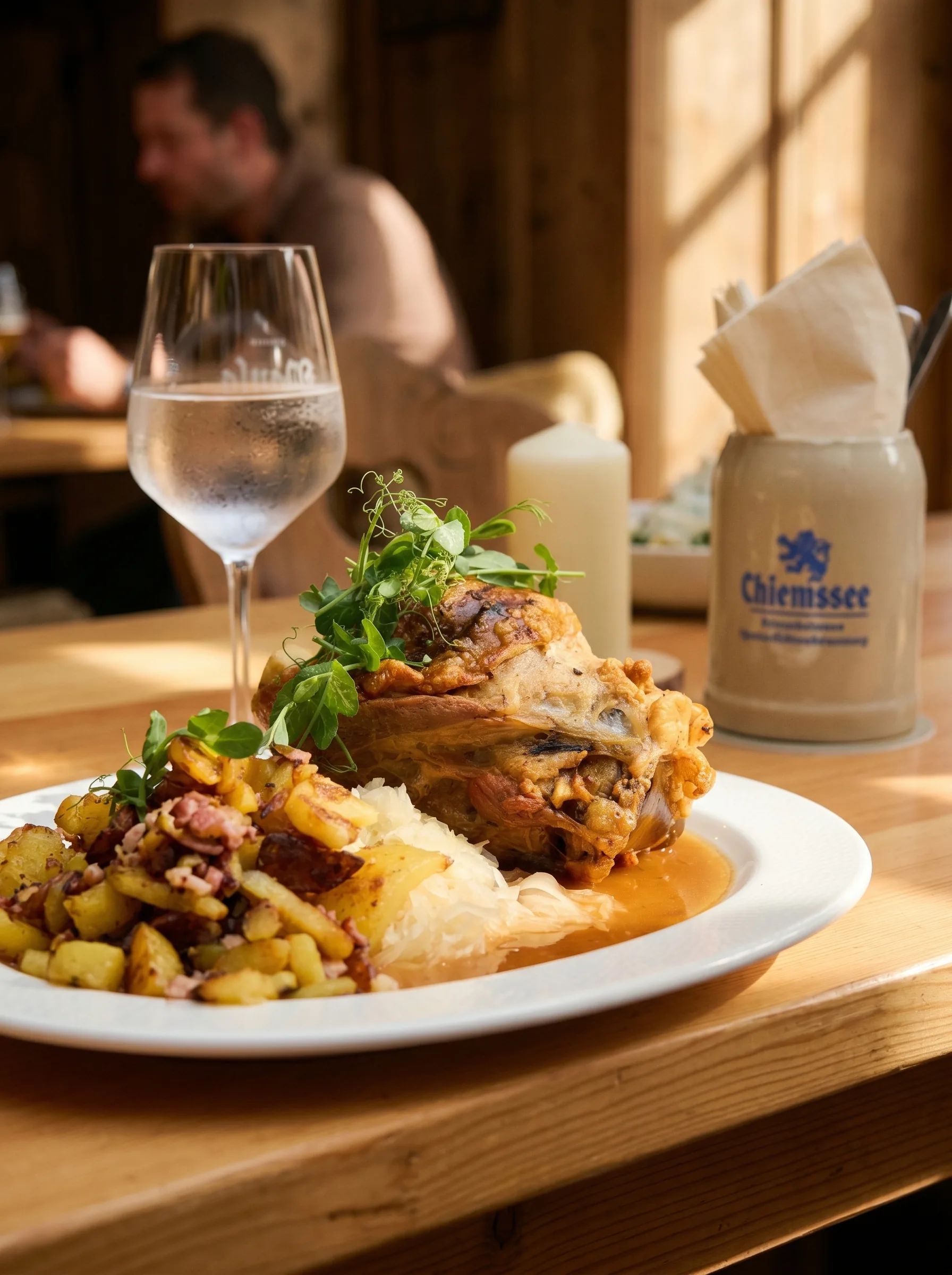 Frische Bowl im Gastraum